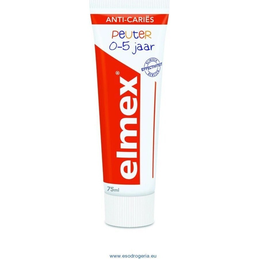 ELMEX JUNIOR TOOTH PASTE 1×75 ml, tandpasta voor kinderen