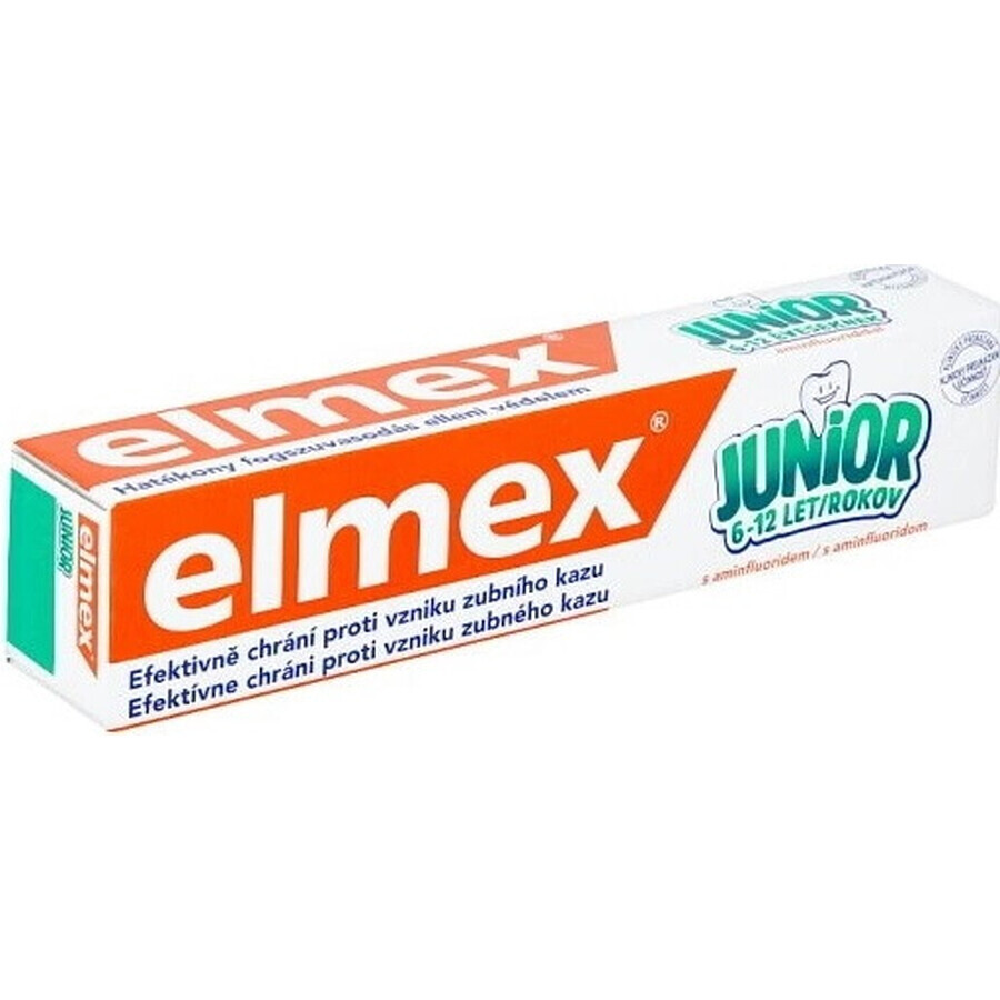 ELMEX JUNIOR TOOTH PASTE 1×75 ml, tandpasta voor kinderen