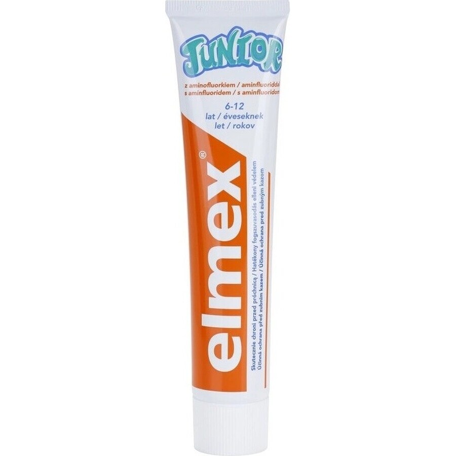 ELMEX JUNIOR TOOTH PASTE 1×75 ml, tandpasta voor kinderen