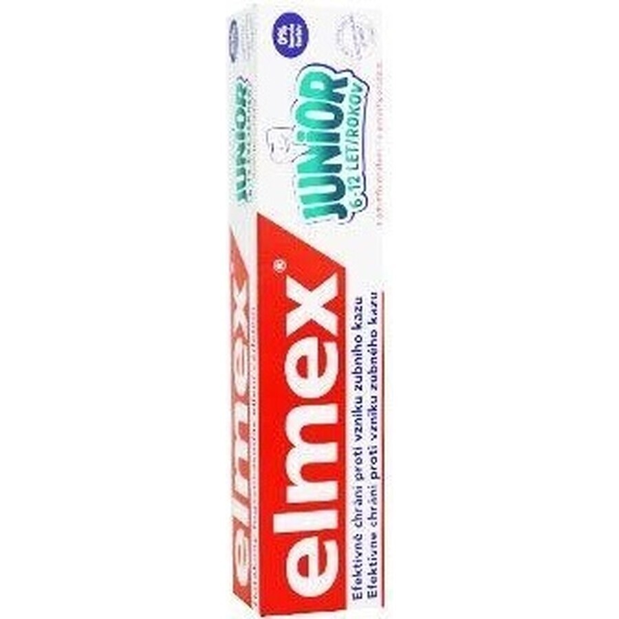 ELMEX JUNIOR TOOTH PASTE 1×75 ml, tandpasta voor kinderen