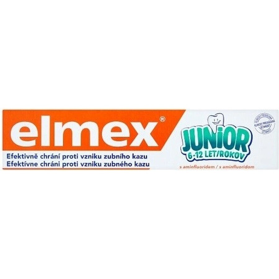 ELMEX JUNIOR TOOTH PASTE 1×75 ml, tandpasta voor kinderen