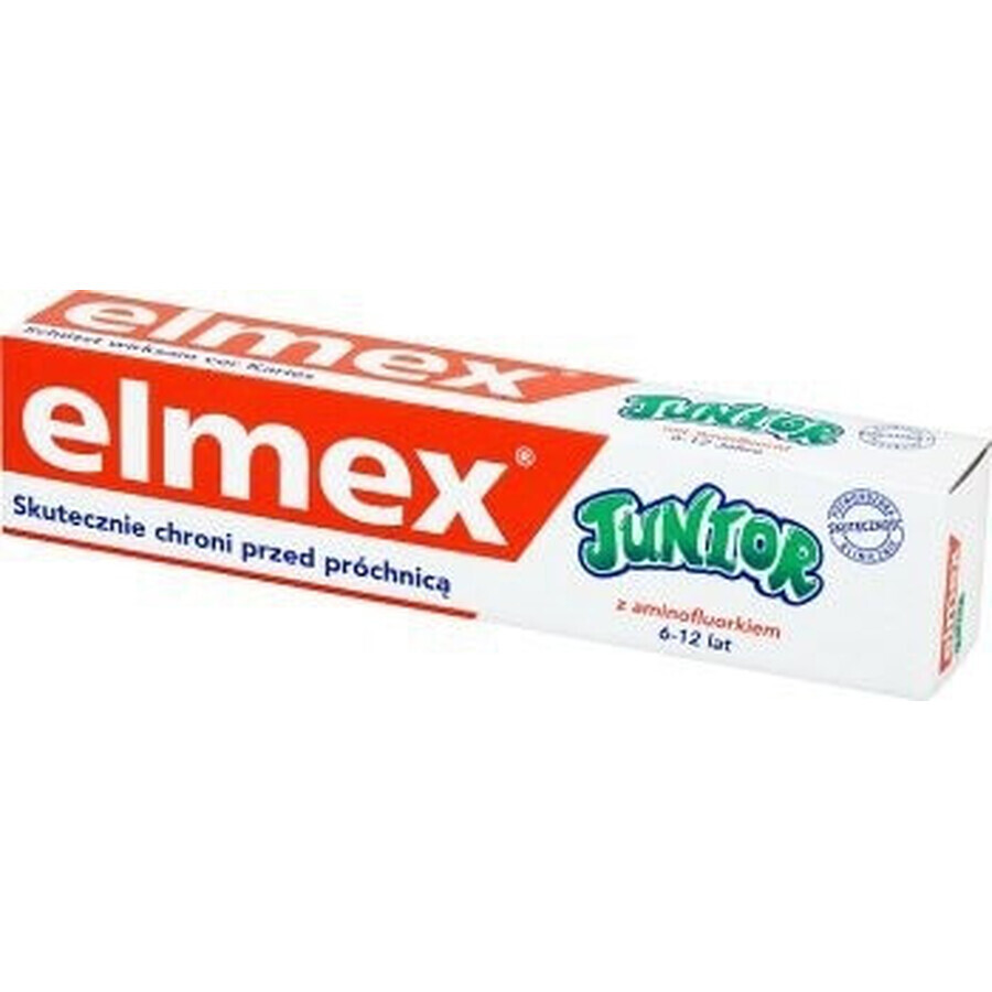 ELMEX JUNIOR TOOTH PASTE 1×75 ml, tandpasta voor kinderen