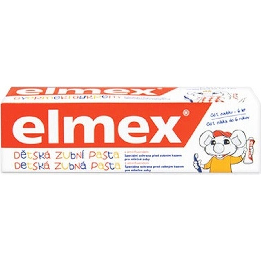 ELMEX JUNIOR TOOTH PASTE 1×75 ml, tandpasta voor kinderen