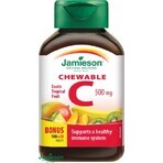 JAMIESON VITAMINE C 500 mg tropisch fruit 1×120 tbl, VITAMINE C, tropisch fruit