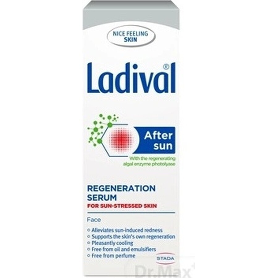 LADIVAL Akut Ser de față 1×50 ml, ser de față după plajă