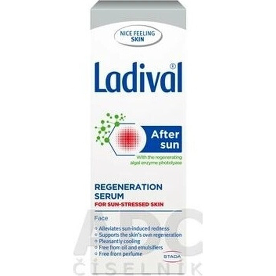 LADIVAL Akut Ser de față 1×50 ml, ser de față după plajă