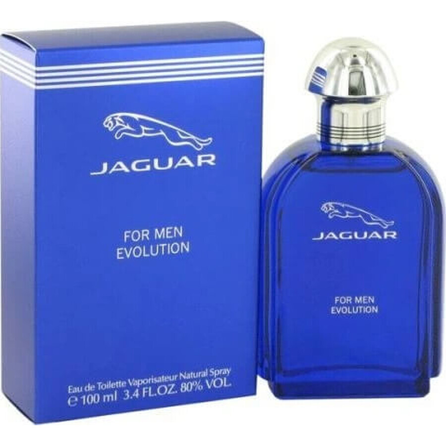 Jaguar Men Evolution Edt 100ml 1×100 ml, Eau de toilette