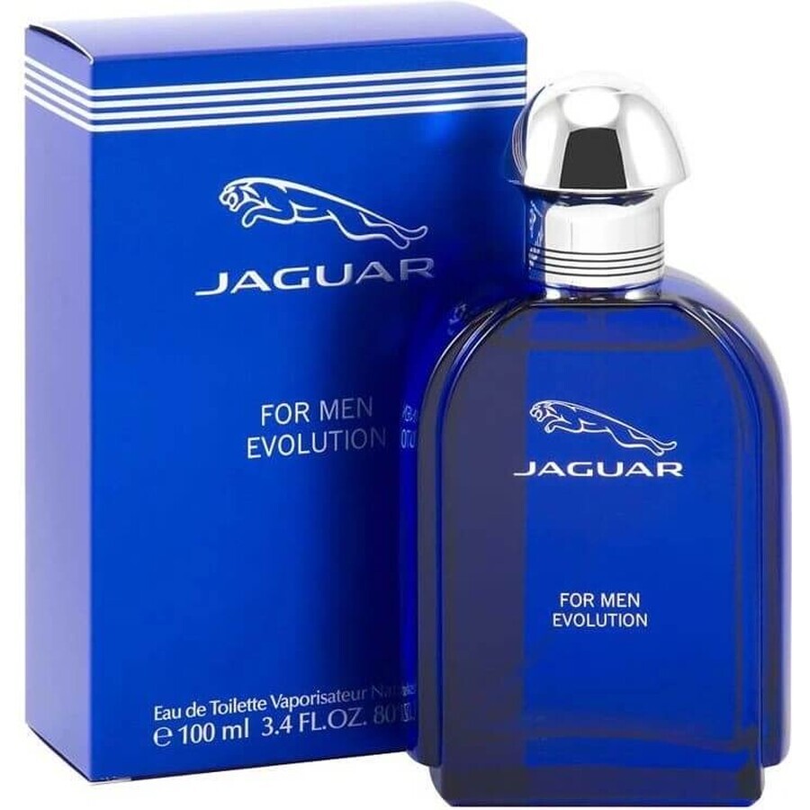 Jaguar Men Evolution Edt 100ml 1×100 ml, Eau de toilette