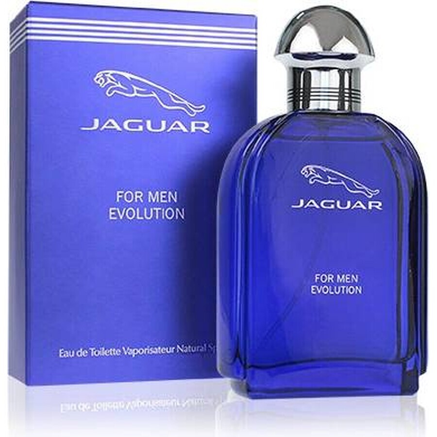 Jaguar Men Evolution Edt 100ml 1×100 ml, Eau de toilette