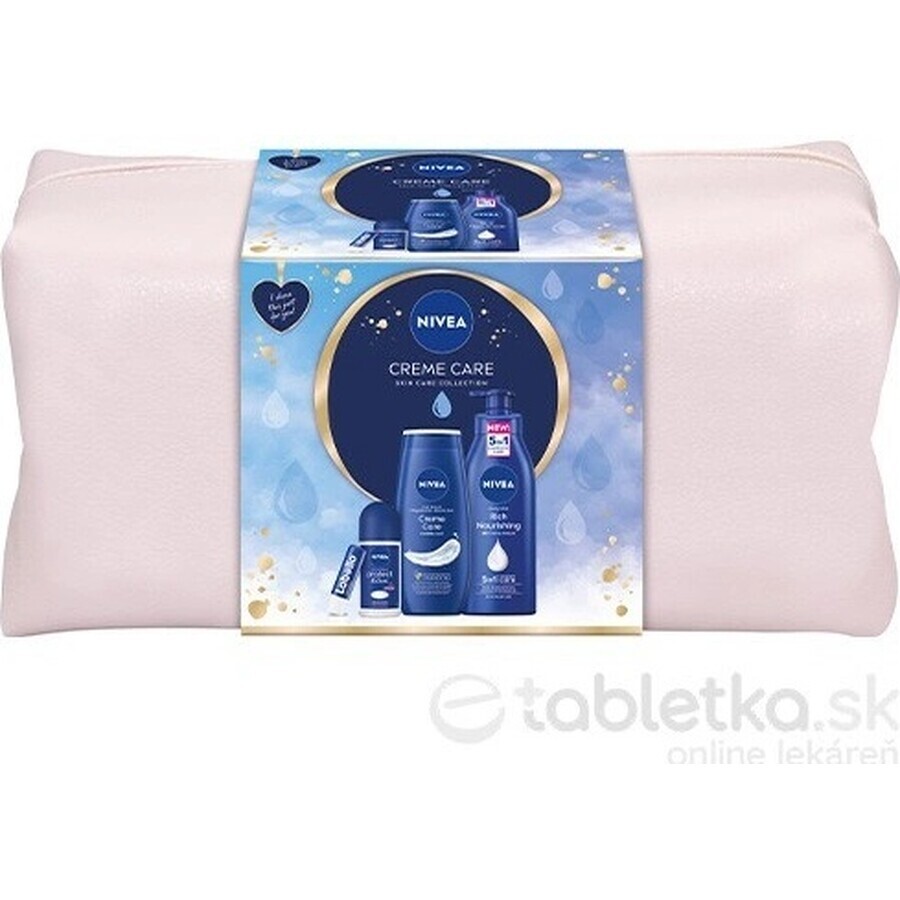 NIVEA BAG CREME CARE CREME CARE 1×1 pz, confezione regalo