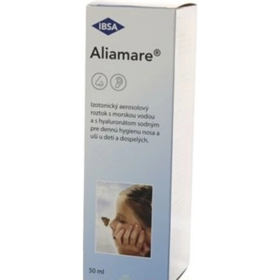 ALIAMARE 1×50 ml, soluție aerosol izotonică