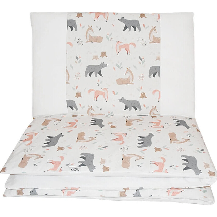 Linge de lit en 2 parties EKO Roe-Deer Roe-Deer 1×1 pièce, 100% coton