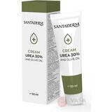 SANTADERM CREAM UREA 30% AND OLIVE OIL cremă cu uree și ulei de măsline 1x50 ml