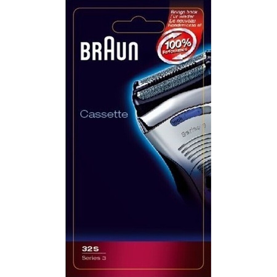 BRAUN CombiPack Series3 - 32S - Ersatzklingen 1×1 Stück, Ersatzklingen