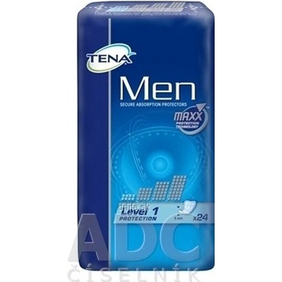 TENA Men Level 1 1×24 protections contre l'incontinence pour hommes