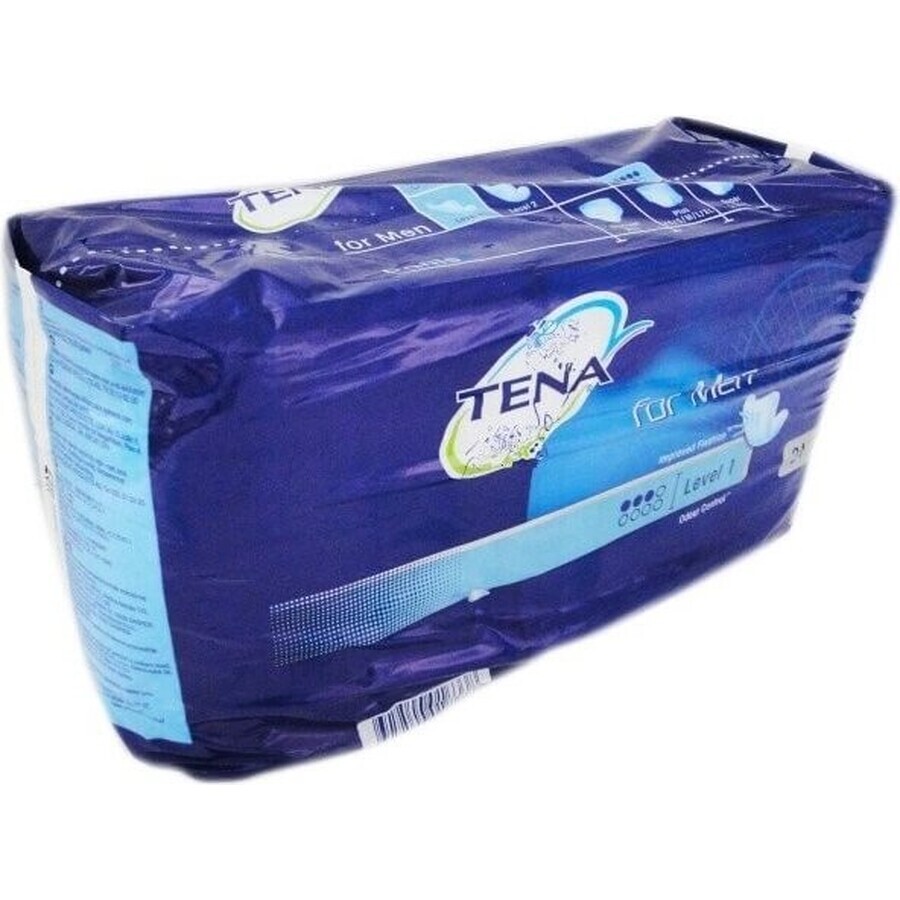 TENA Men Level 1 1×24 protections contre l'incontinence pour hommes