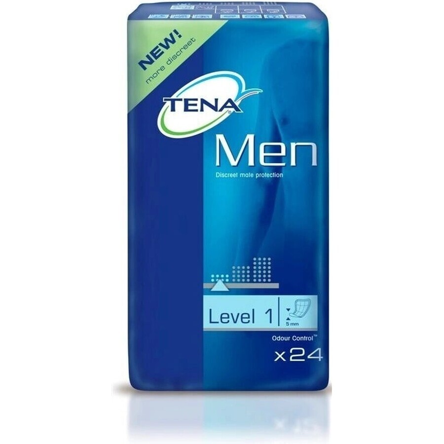 TENA Men Level 1 1×24 protections contre l'incontinence pour hommes