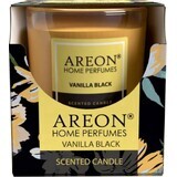 Areon Candle Vanilla Black Vanilla 120g 1×1 pc, bougie parfumée