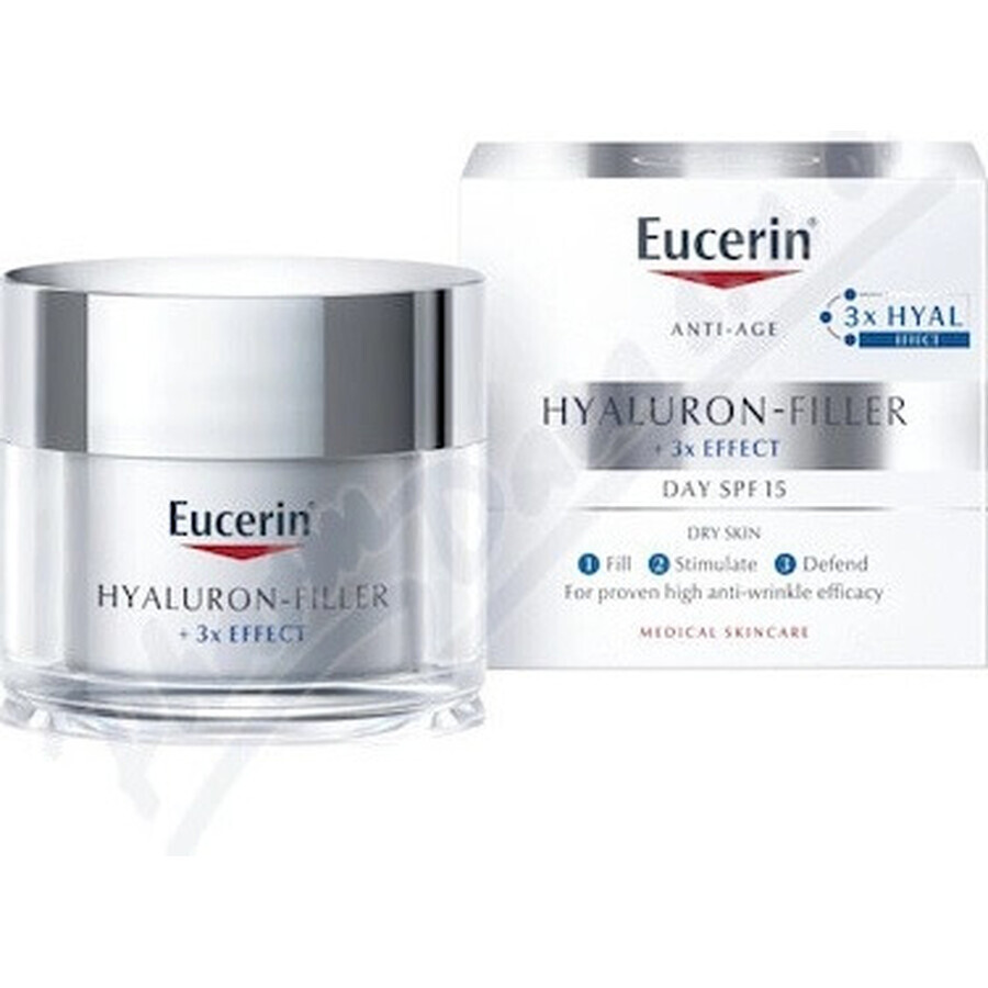 Eucerin HYALURON-FILLER+3xEFFECT Crème de Jour REFILL 1×50 ml