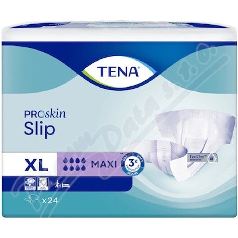 TENA Maxi Slip XL 1×24 pcs, culotte de protection