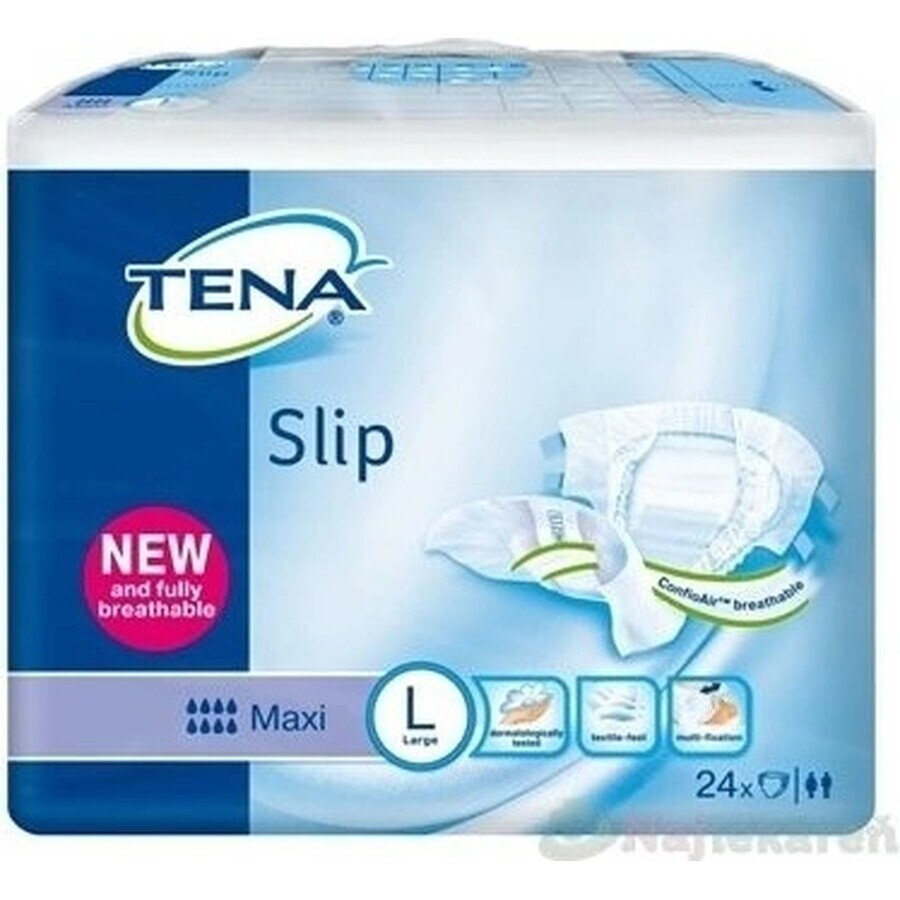 TENA Maxi Slip XL 1×24 pcs, culotte de protection