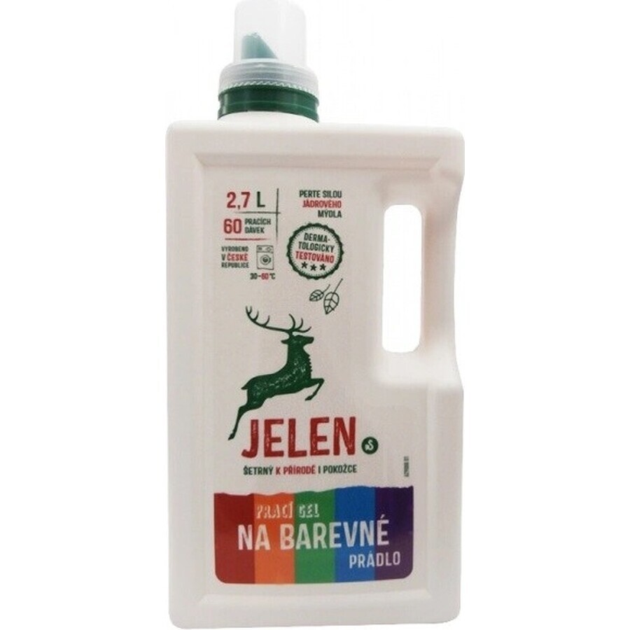 Deer Washing Gel 2,7L Colour 60P 1×2,7L, Colour Washing Gel