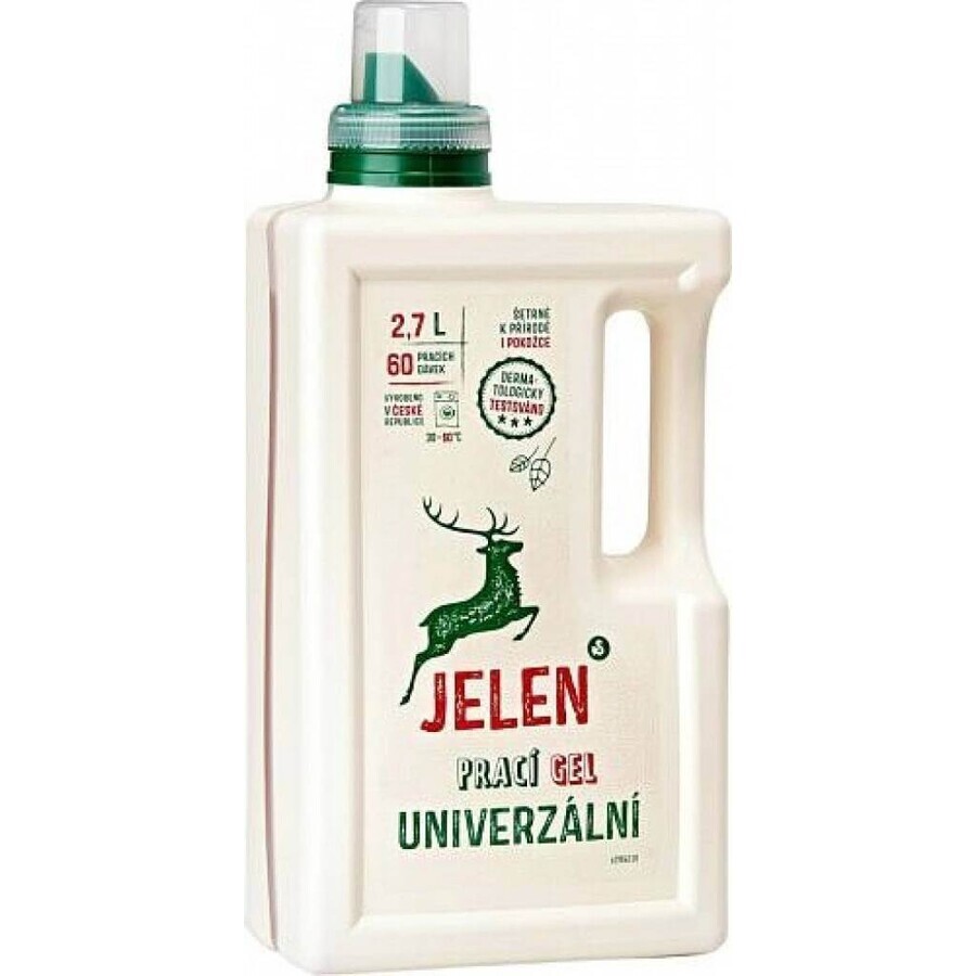 Deer Washing Gel 2,7L Colour 60P 1×2,7L, Colour Washing Gel