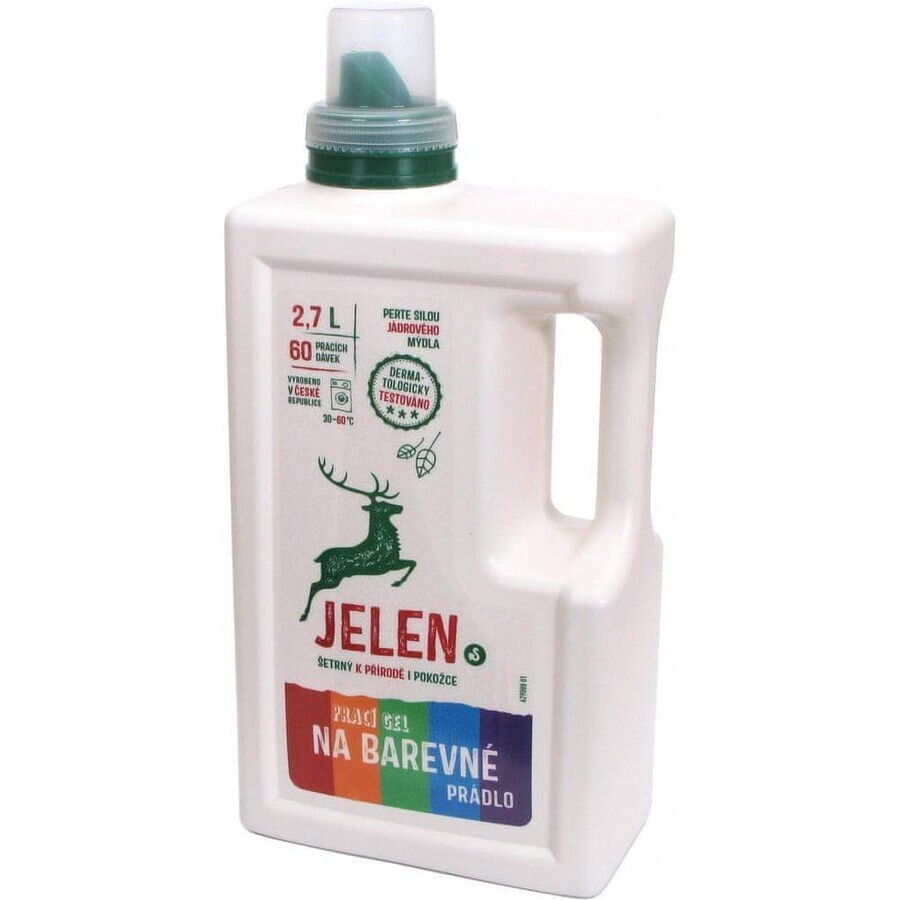 Deer Washing Gel 2,7L Colour 60P 1×2,7L, Colour Washing Gel