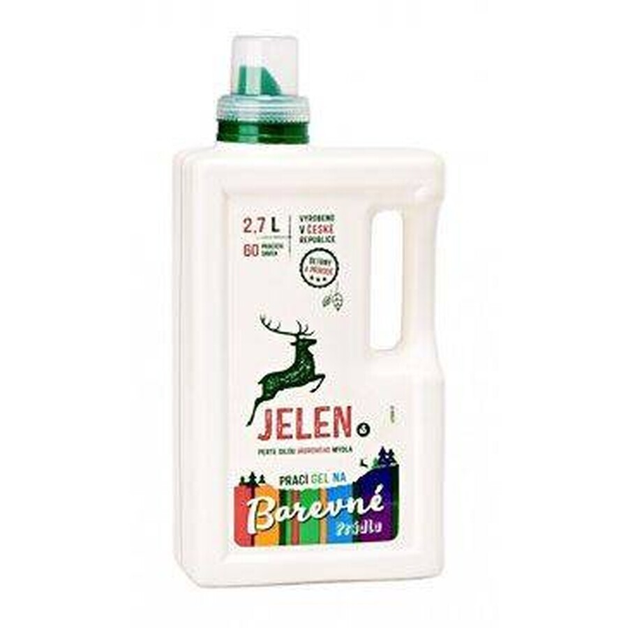 Deer Washing Gel 2,7L Colour 60P 1×2,7L, Colour Washing Gel