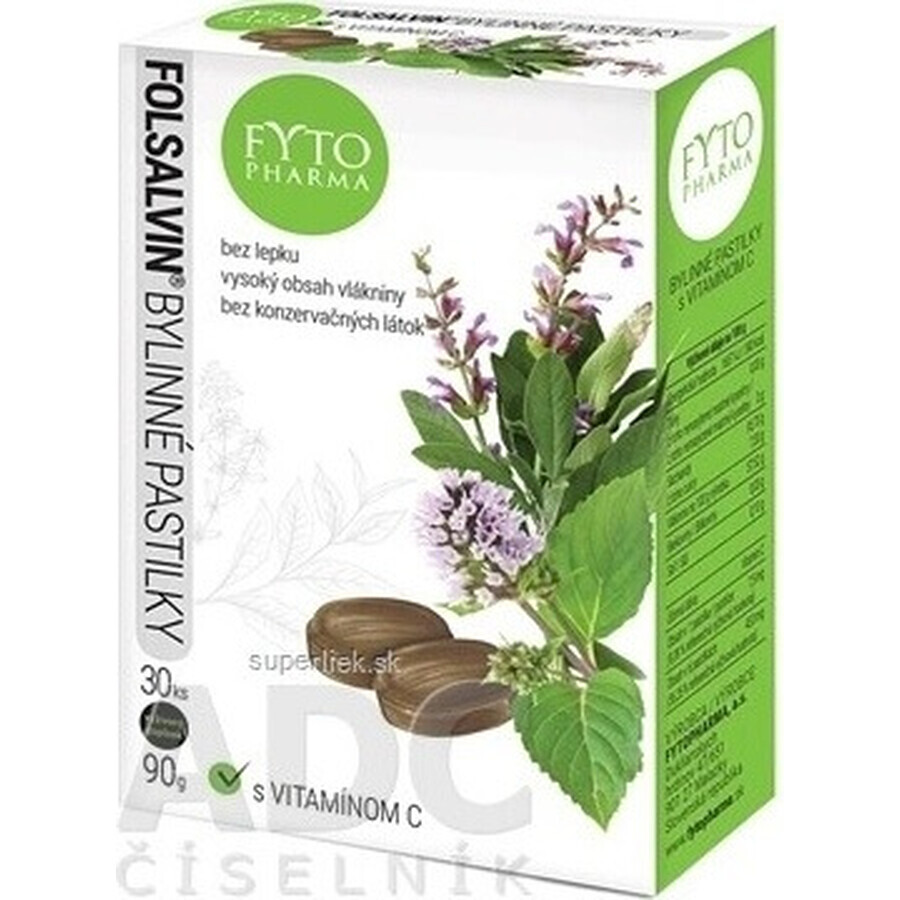 FYTOPHARMA pilules à base de plantes avec vitamine C 1×30 pcs, pilules à base de plantes