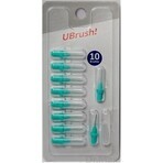 UBrush ! - brosse à dents interdentaire - 0,9 mm vert 1×10 pièces