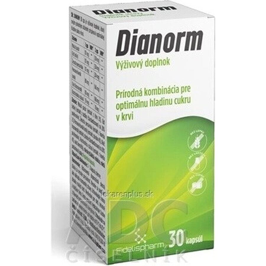 DIANORM 1×30 cps, complément alimentaire