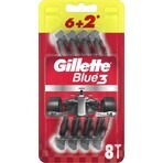 Gillette Blue3 Nitro 6+2 stuks 1×9 stuks