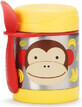 Thermos alimentaire Zoo avec fourchette - Singe 12m+ 1&#215;1 pc, thermos alimentaire