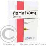 GENERICA Vitamina E 400 U.I. 1×60 cps, integratore alimentare