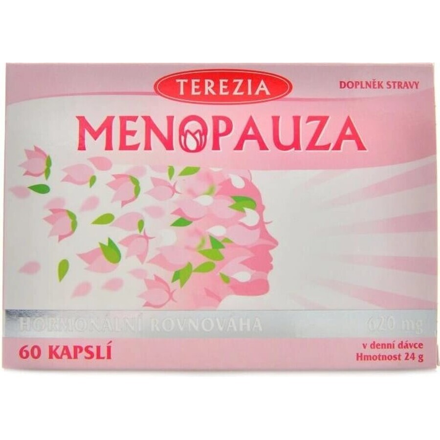 TEREZIA MENOPAUSE 1×60 cps, complément alimentaire