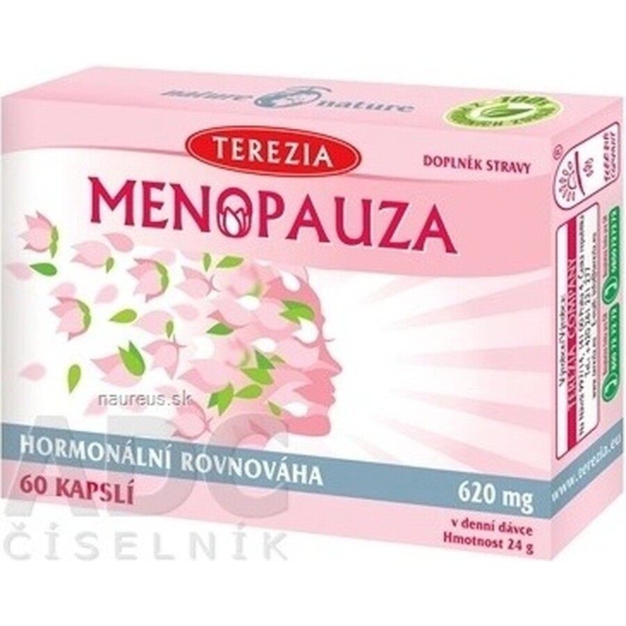 TEREZIA MENOPAUSE 1×60 cps, complément alimentaire