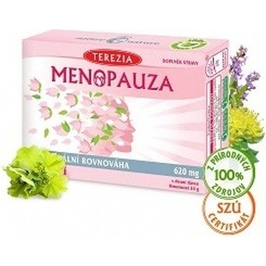 TEREZIA MENOPAUSE 1×60 cps, complément alimentaire