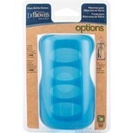 COPERCHIO IN SILICONE PER BANDIERA IN VETRO 270ml 1×1 pz, blu, con collo largo