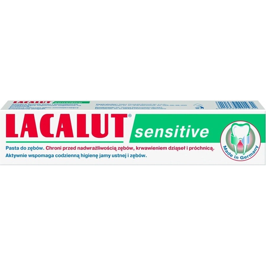 LACALUT SENSITIVE TOOTH Paste for sensitive teeth 1×75 ml, paste