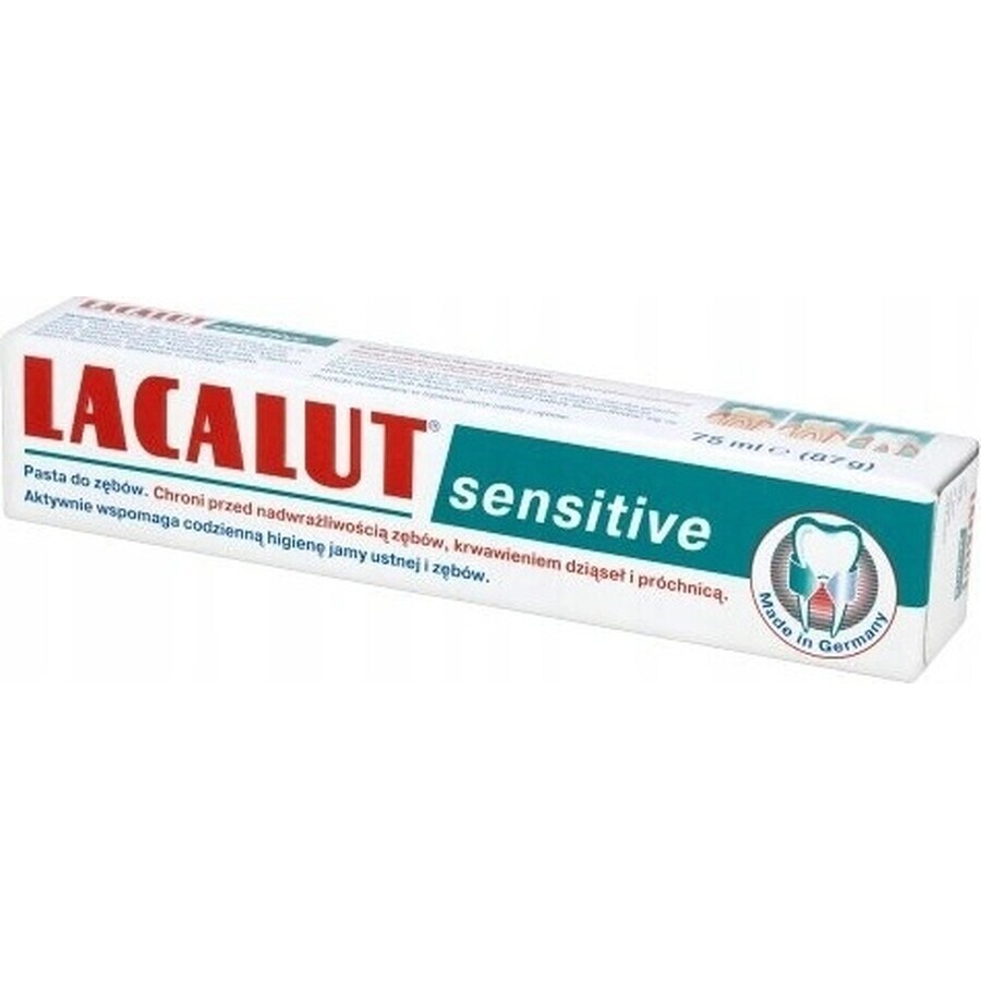 LACALUT SENSITIVE TOOTH Paste for sensitive teeth 1×75 ml, paste