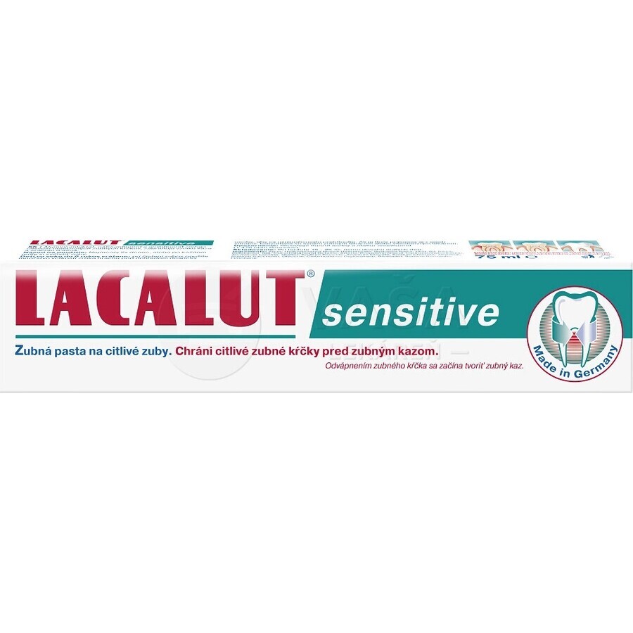 LACALUT SENSITIVE TOOTH Paste for sensitive teeth 1×75 ml, paste