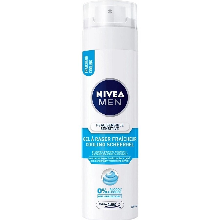 NIVEA MEN Sensitive Refrescante 1×200 ml, gel