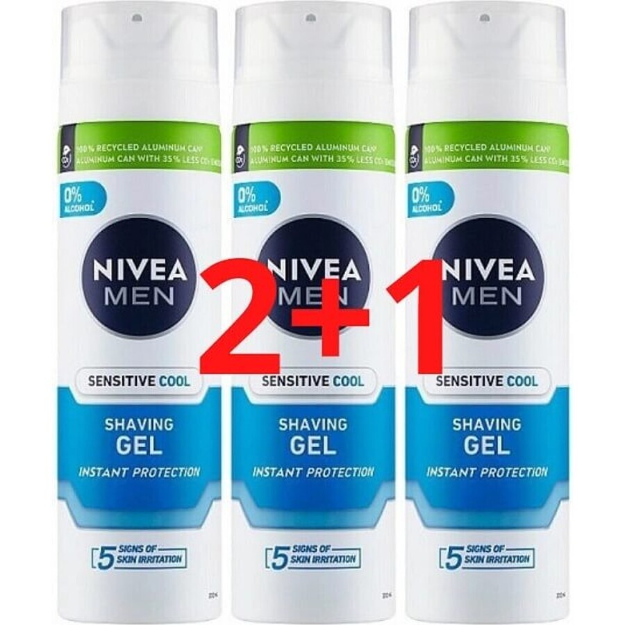 NIVEA MEN Sensitive Refrescante 1×200 ml, gel