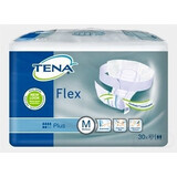 TENA Flex Plus M 1×30 pcs, culotte d'incontinence avec ceinture à dégagement rapide