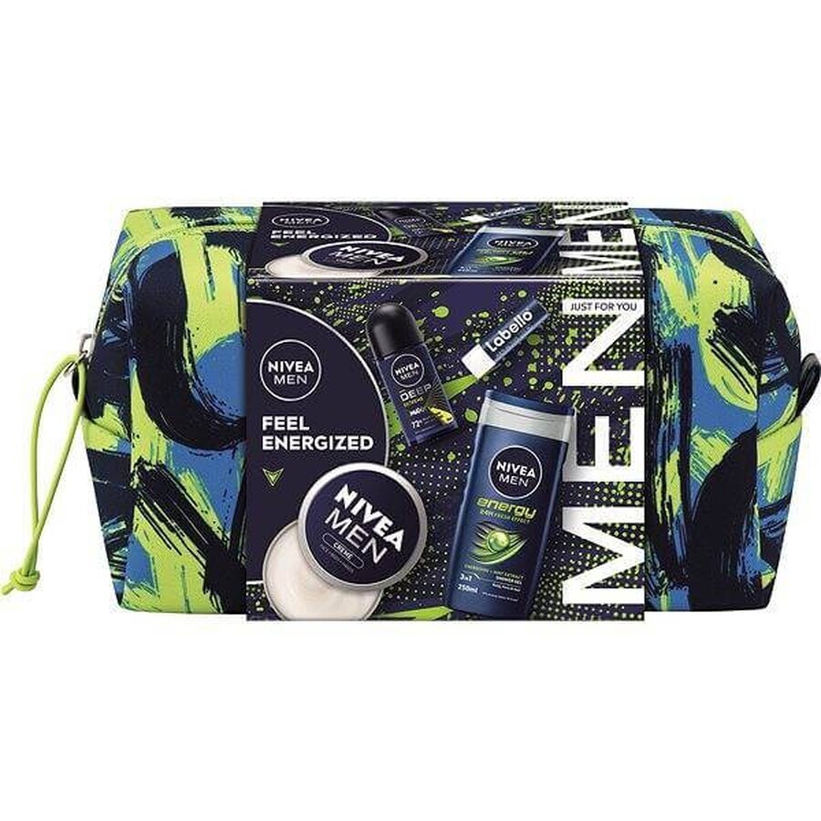 NIVEA MEN BOLSA DEEP SPORT 1×1 ud, pack regalo