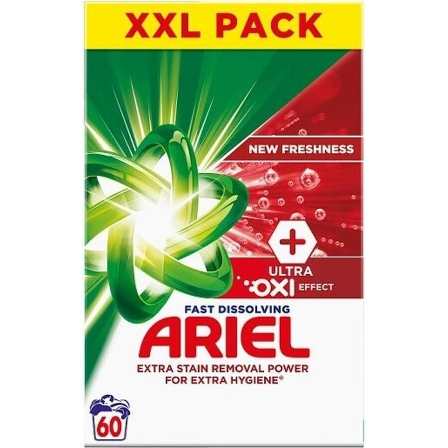 Pulbere Ariel 3.3kg/60PD Ultra Oxi Effect 1×3.3kg pulbere