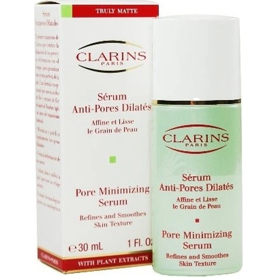 Clarins Pore Control Sérum Visage Lissant et Eclaircissant pour pores dilatés 1×30 ml, Sérum Visage, Sérum Visage