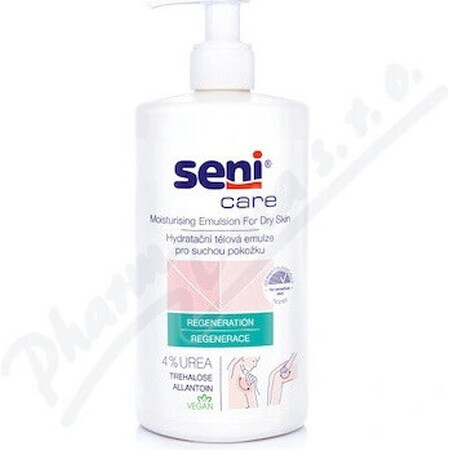 Seni Care Moisturizing body emulsion for dry skin, 4% urea, 1x500 ml