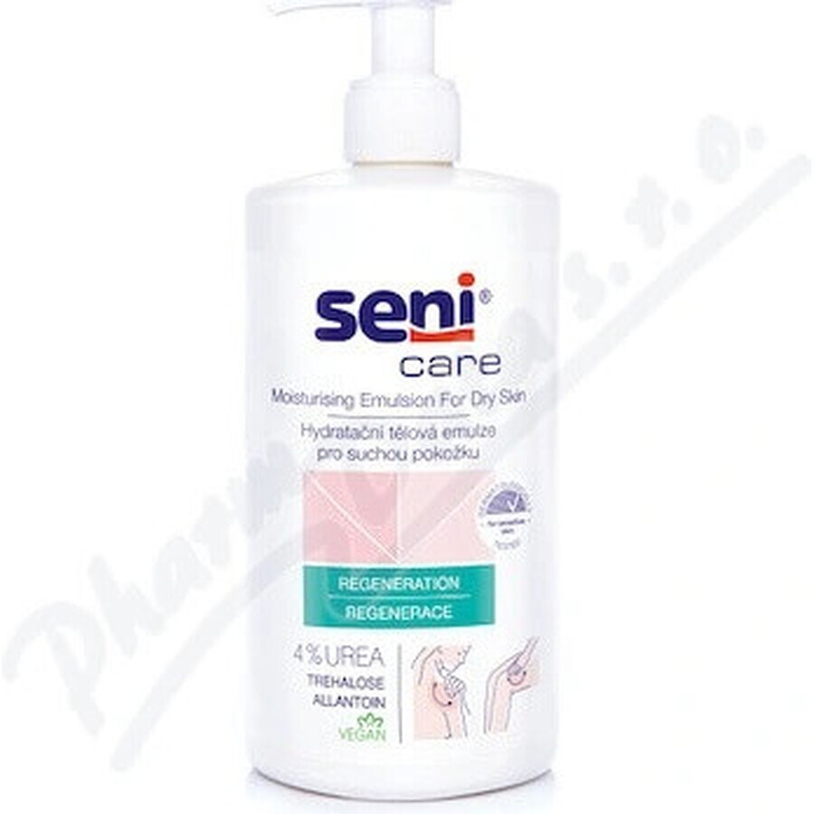 Seni Care Moisturizing body emulsion for dry skin, 4% urea, 1x500 ml